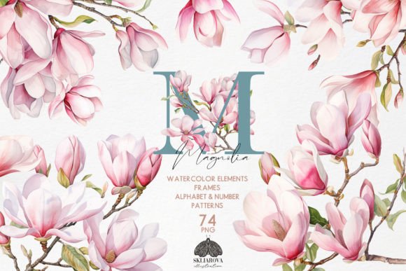 Spring Magnolia Watercolor Collection Review